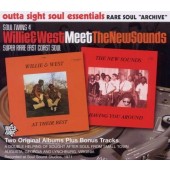 Willie &  West 'At Their Best' + The New Sounds 'The New Sounds'  CD